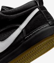 Nike SB React Leo Chaussure (black white black gum light brow)