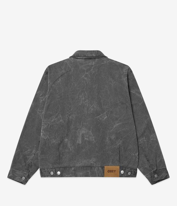 Obey Workman Jacket (black wrinkle wash)