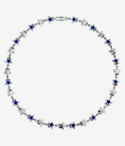 Twojeys Enameled Stars necklace (silver)