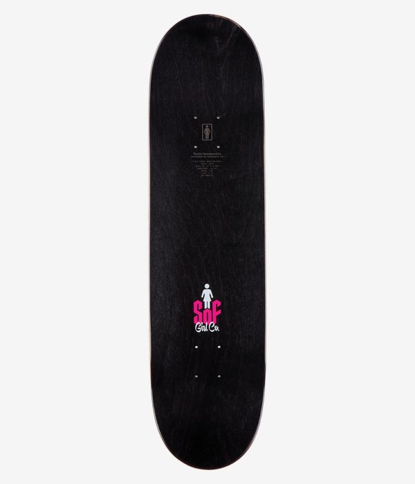 Girl Pacheco Skull Of Fame 8.375" Skateboard Deck (multi)