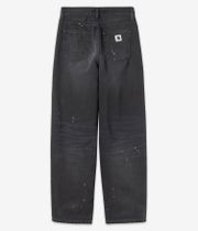 Carhartt WIP W' Arin Pant Organic Fairfield Jeans women (black destroy wash splatter)