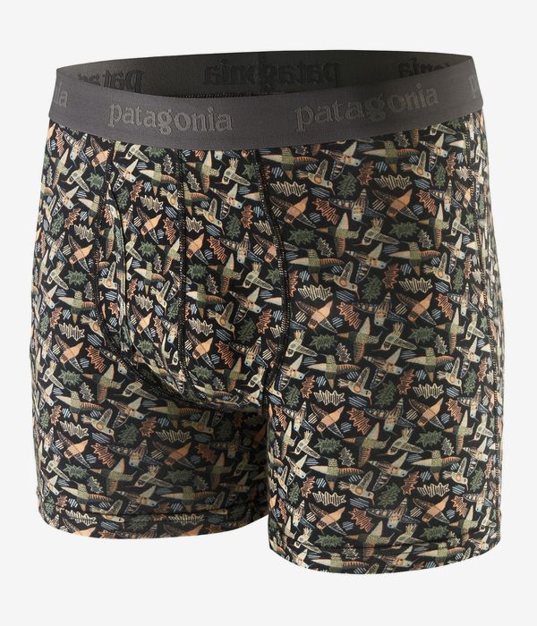 Patagonia Essential Boxers (allens party ink black)