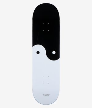 Sk8Mafia Turner Balance Twin 8.5" Skateboard Deck (black white)