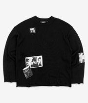Wasted Paris Taunt Ripped Sweatshirt (black)