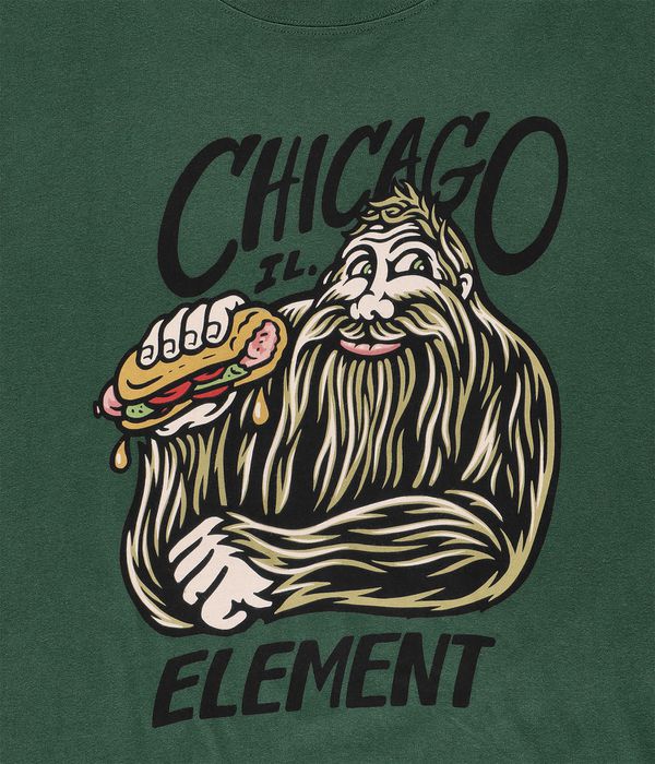 Element Hairy Dog Camiseta (dark green)
