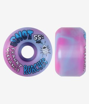 Snot Franky's Roaches Conical Roues (pink teal swirl) 55 mm 101A 4 Pack