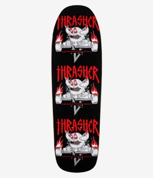 Toy Machine x Thrasher Monster-Gram Shaped 9.5" Skateboard Deck (multi)