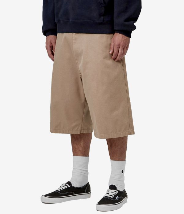 Carhartt WIP Brader Shorts (leather rinsed)
