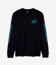 Santa Cruz Mono Vertigo Dot Camiseta de manga larga (black)