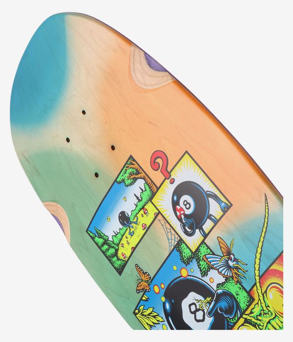 Santa Cruz Winkowski 8Baller Comic Shaped 10.35" Skateboard Deck (multi)