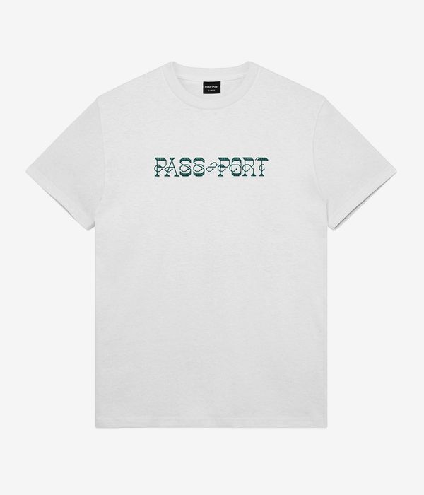 Passport Needlework T-Shirt (white)