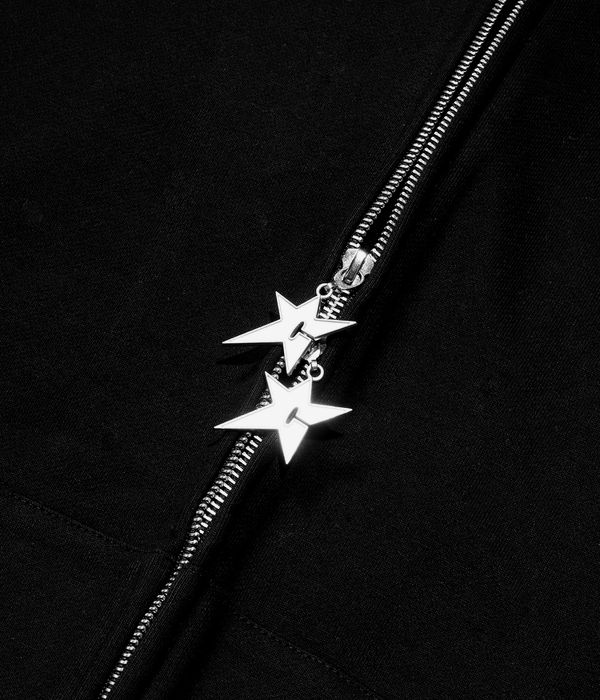 Carpet Company Big C-Star Double Zip-Sweatshirt avec capuchon (black)