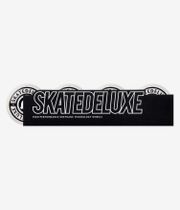skatedeluxe Conical Roues (white/black) 55mm 100A 4 Pack
