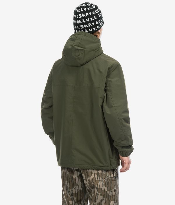 Carhartt WIP Windbreaker Pullover Supplex Veste (office green white)