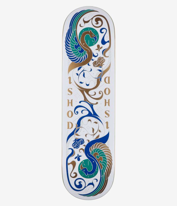 Real Ishod Illuminated Twin Tail 8.5" Planche de skateboard (white)