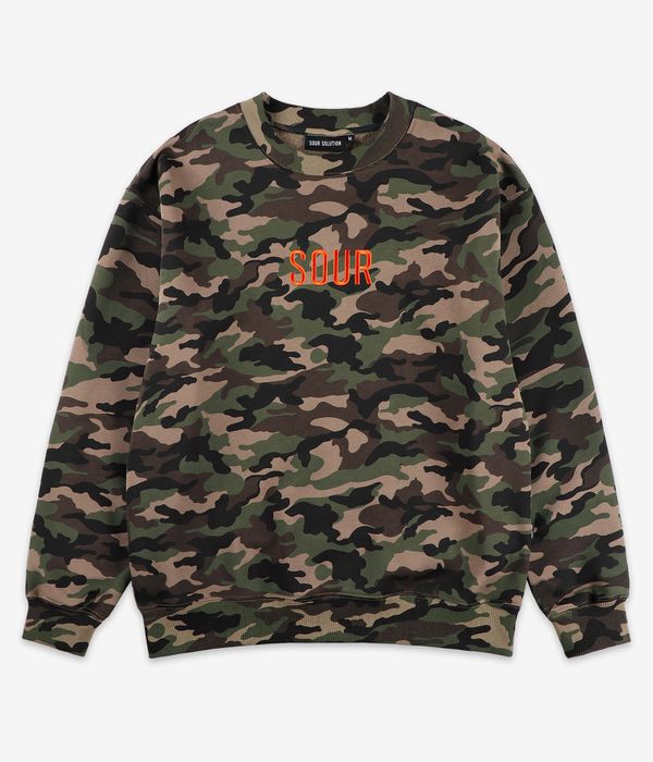 SOUR SOLUTION Army Sweatshirt (camo)