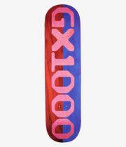 GX1000 Split Veneer 8.25" Skateboard Deck (red blue)