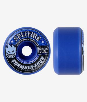 Spitfire Formula Four Conical Full Wheels (blue) 56 mm 99A 4 Pack