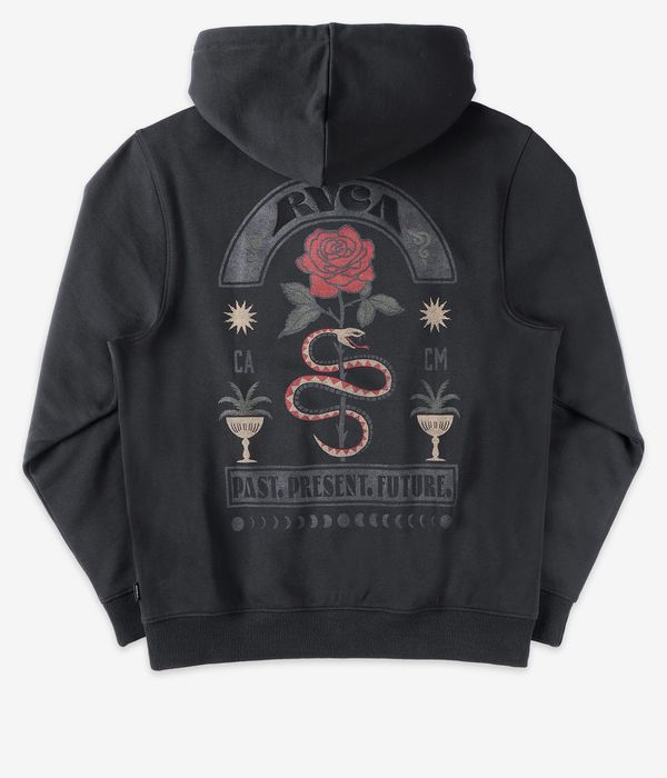 RVCA Roses Poster Bluzy z Kapturem (black)