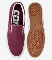 Converse CONS One Star CC Slip Pro Shoes (deep bordeaux white white)
