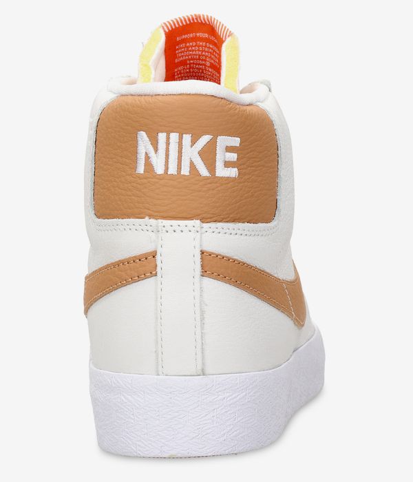 Nike SB Zoom Blazer Mid Iso Chaussure (white lt cognac)