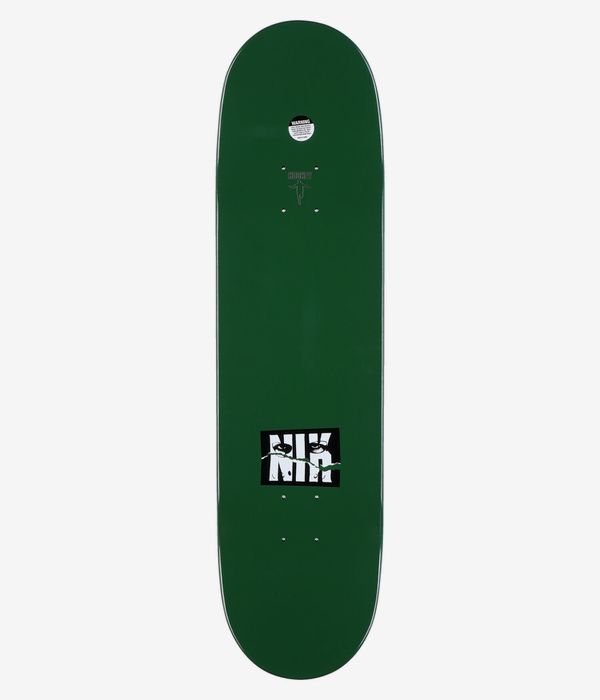 HOCKEY Stain Side One Shape 2 8.25" Skateboard Deck (green)