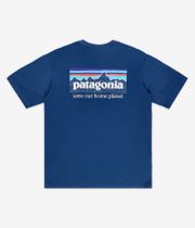 Patagonia P-6 Mission Organic Camiseta (lagom blue)