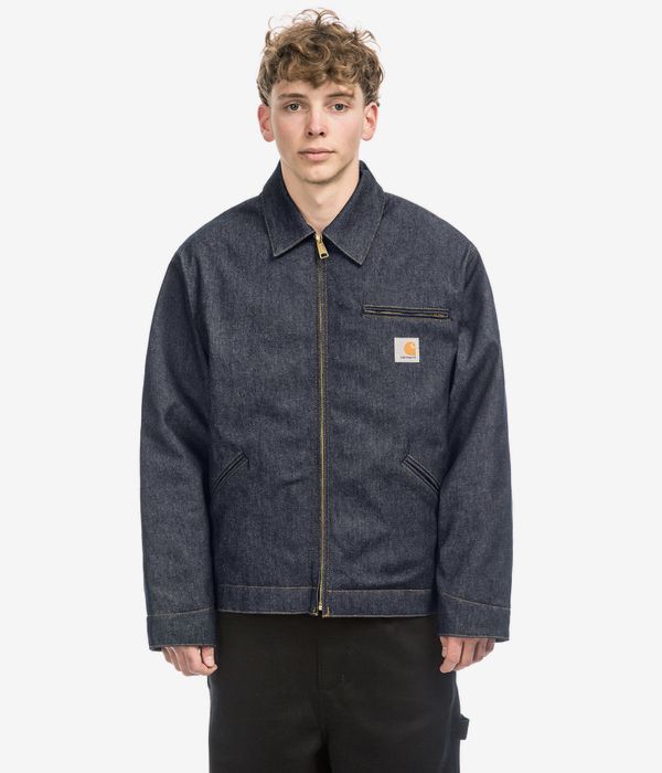 Carhartt WIP OG Detroit Cotton Bradenton Jacket (blue rigid)