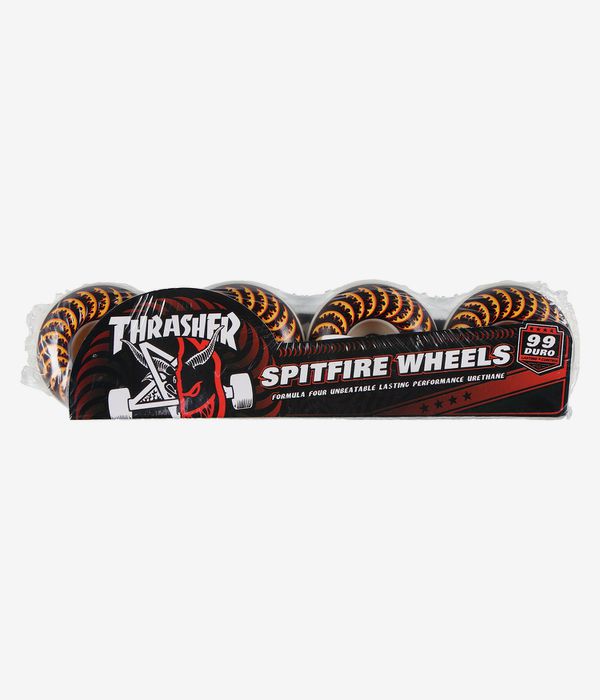 Spitfire x Thrasher Formula Four Classic Flame Classic Roues (natural) 52 mm 99A 4 Pack
