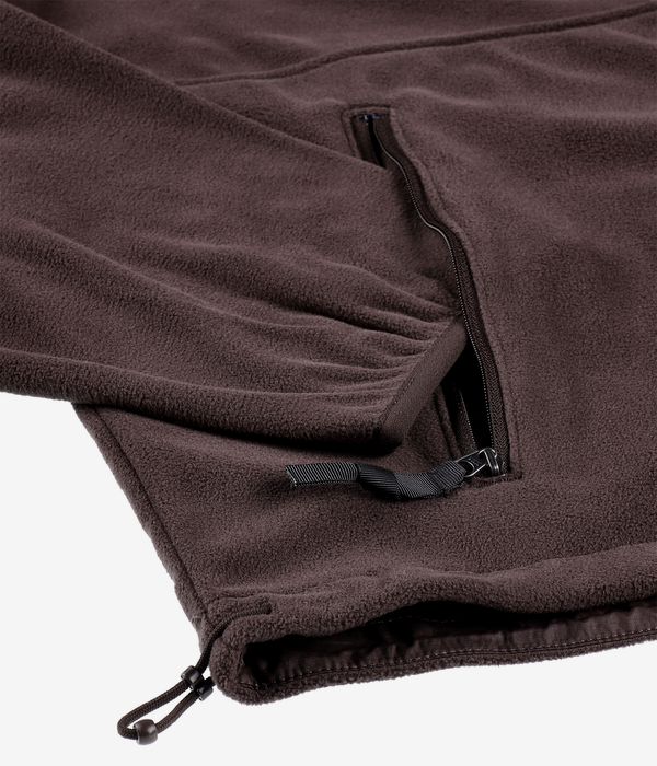 The North Face Polartec 100 1/4-Zip Sweatshirt (coal brown)