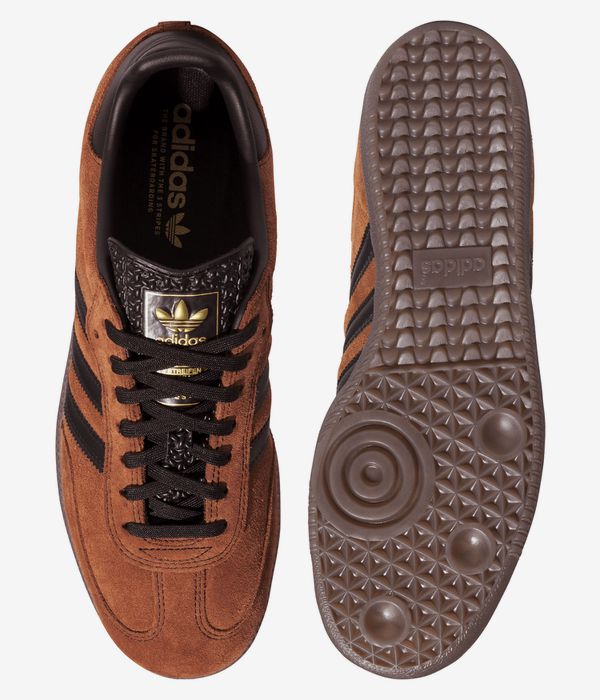 adidas Skateboarding Samba ADV Schuh (dusky bronze core black gum)