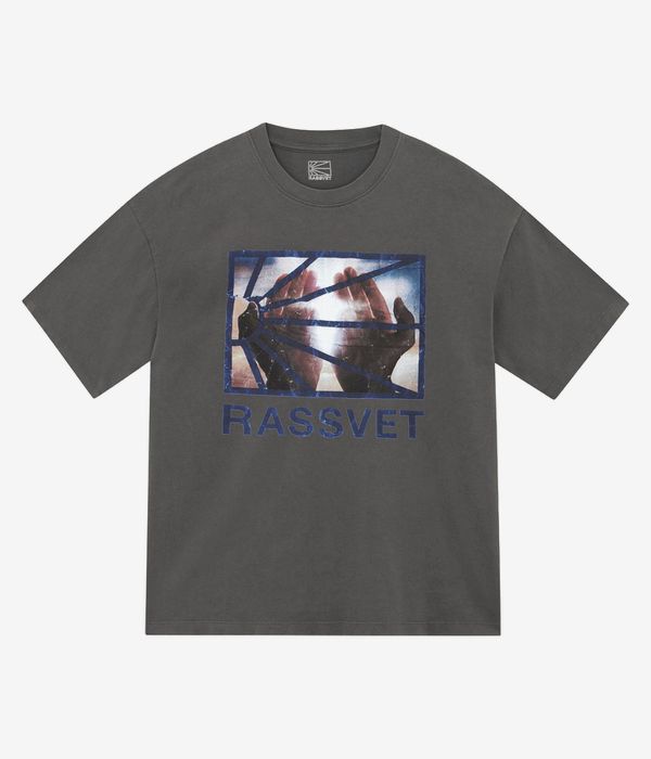 RASSVET | PACCBET Logo Knit T-shirt (black)
