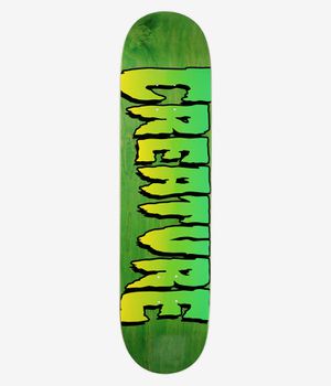 Creature Logo Stumps 8.5" Planche de skateboard (green)