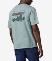 Patagonia 73 Skyline Organic T-shirt (thermal blue)