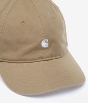 Carhartt WIP Madison 6 Panel Cap (leather white)