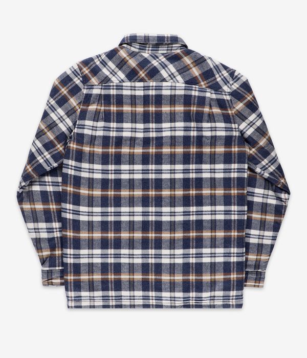 Patagonia Insulated Organic Cotton Fjord Flannel Veste (fields new navy)