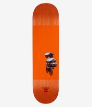 Chocolate Trahan Cada Dia 8.25" Skateboard Deck (orange)