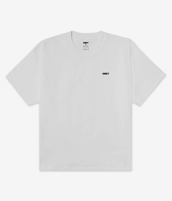 Obey Heat Map Icon T-Shirt (white)