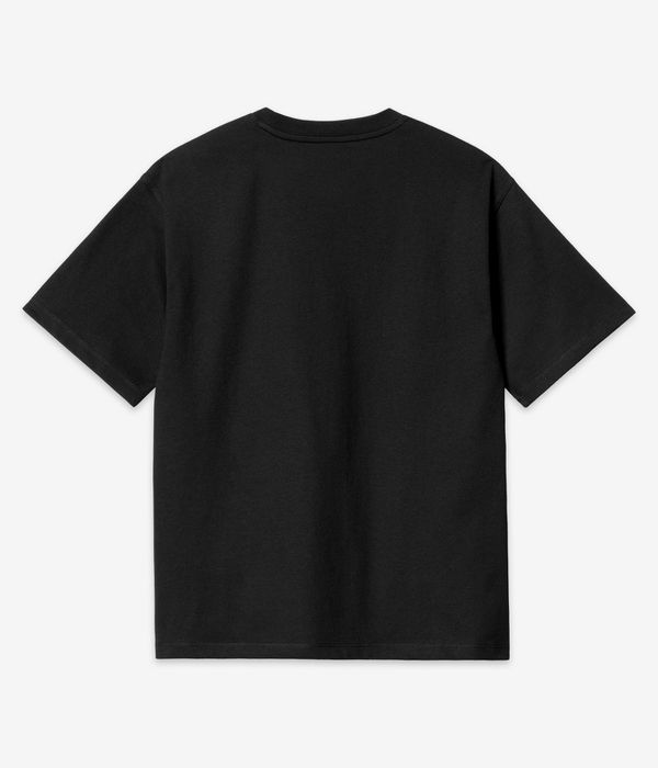 Carhartt WIP W' American Script Organic Camiseta women (black)