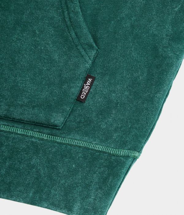 Wasted Paris Chill Stipple Hoodie (faded pine green)