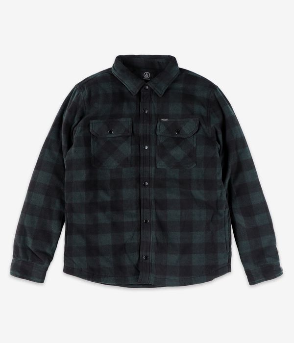 Volcom Bowered Fleece Shirt Giacca (scarab)