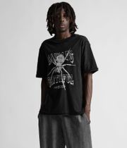 Wasted Paris Authentic Reverse T-shirt (faded black)