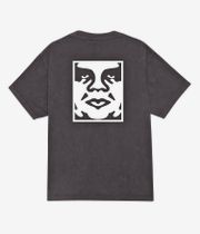 Obey Bold Icon Face T-Shirt (pigment dusty black)