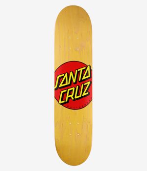 Santa Cruz Classic Dot 7.75" Skateboard Deck (yellow)