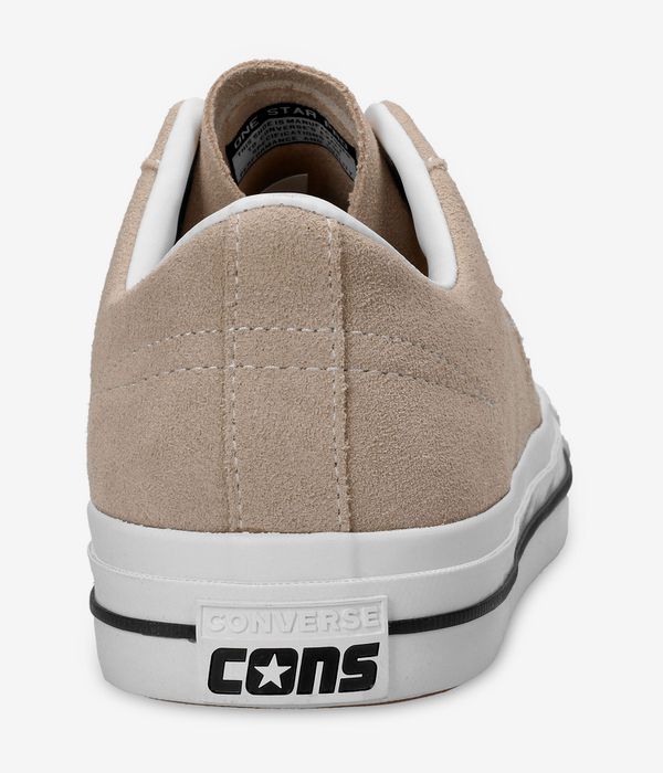Converse CONS One Star Pro Suede Schuh (oat milk white black)