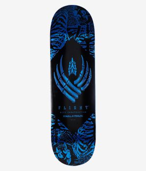 Powell-Peralta Skeleton Flight Shape 308 8.75" Skateboard Deck (blue)