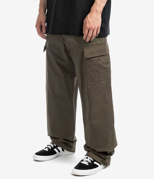 Buy Midnight White Baggy Fit Codrouy Cargo Pants Online