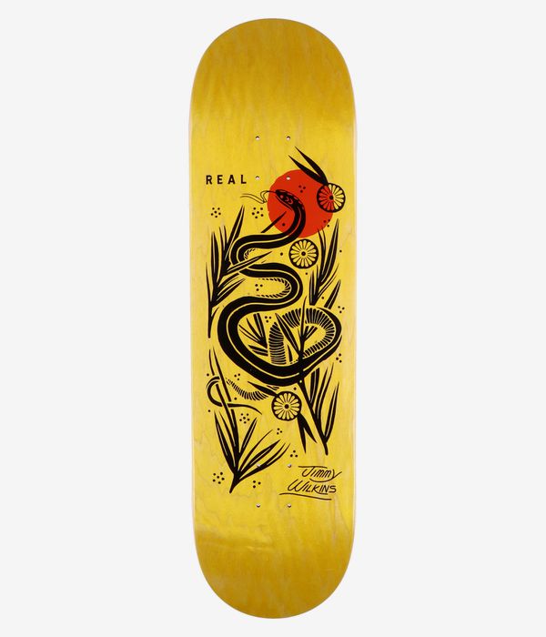 Real Wilkins Mudgett 8.86" Skateboard Deck (yellow)