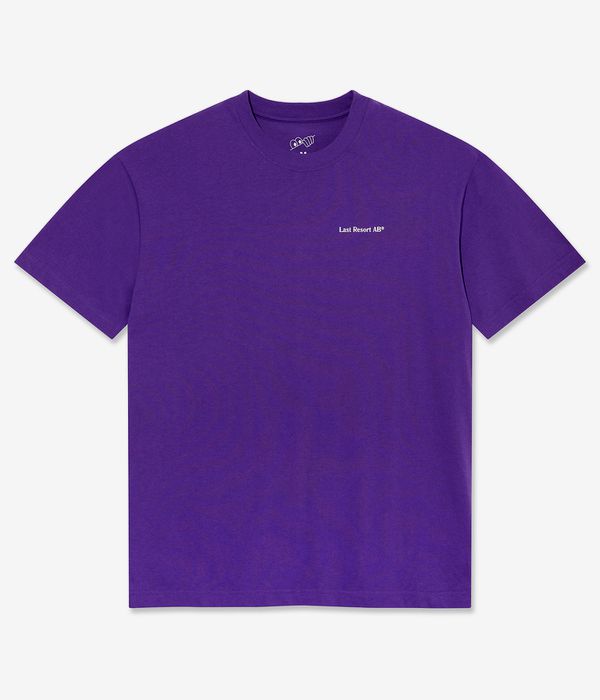 Last Resort AB Atlas Monogram T-Shirt (heliotrope white)