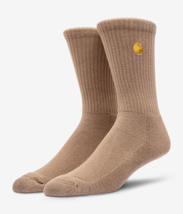 Carhartt WIP Chase Chaussettes EU 39-46 (peanut gold)